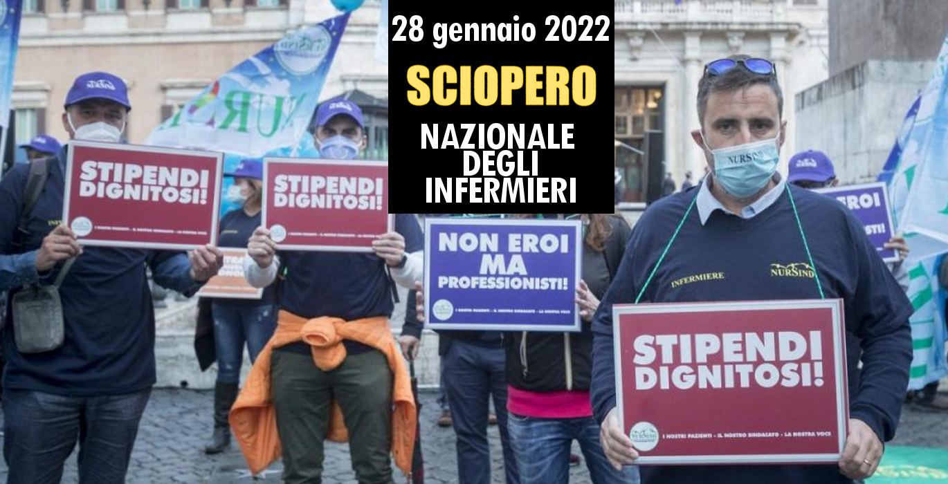 28 Gennaio Sciopero Nazionale Degli Infermieri Il Portale Dell