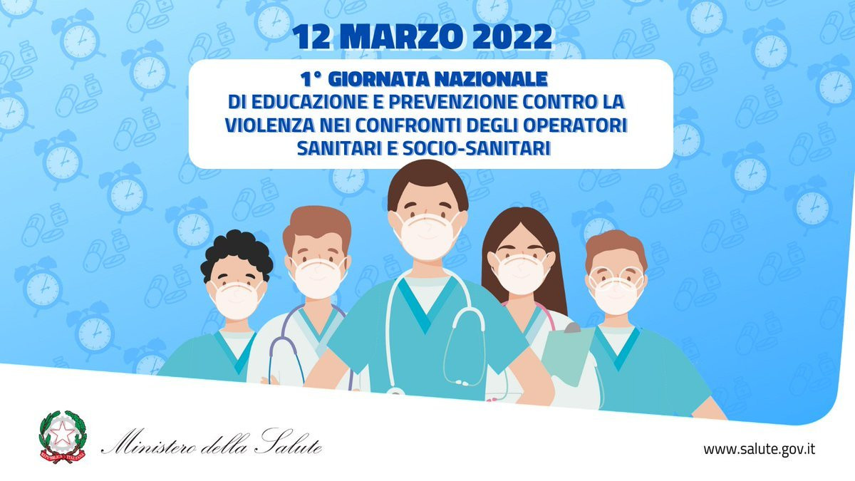 1° Giornata Contro La Violenza Sugli Operatori Sanitari - Il Portale ...